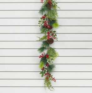155cm Apple/Berry/Cone Garland from Country Baskets