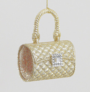 12cm Glitter Handbag Dec. Champ from Country Baskets 12cm Glitter Handbag Dec. Champ from Country Baskets