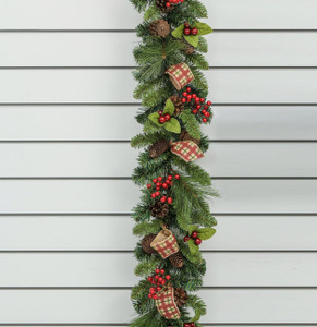 180cm Ribbon/Berry/Cone Garland from Country Baskets 180cm Ribbon/Berry/Cone Garland from Country Baskets