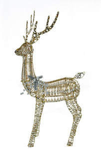 Reindeer Gold H120cm 60 Warm White LED Reindeer Gold H120cm 60 Warm White LED