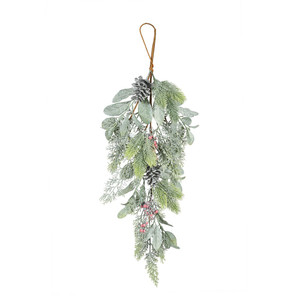 Foliage swag with Red Berries