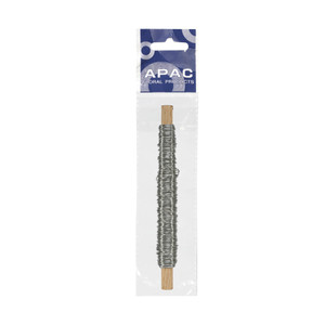 Silver Metallic Wire on wooden stick 50g Silver Metallic Wire on wooden stick 50g