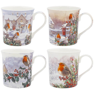 Robins Mug 4 Asst