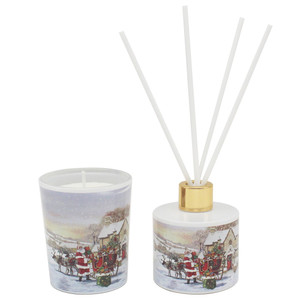 Santa Candle & Diffuser Set