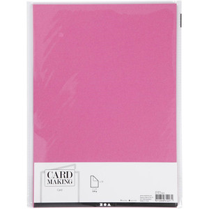 Card, A4, sheet 210x297 mm, 220 g, pink, 10 pc 1 pack