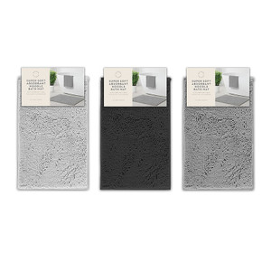 Super Soft Noodle Bath Mat 50*80cm 3 Asst colours