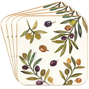Olive Grove Coasters S4