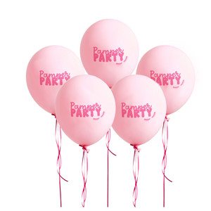 Pamper Party 12" Latex Balloons - Pack of 5