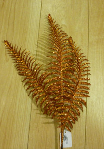 60cm Glitter Boston Fern Copper