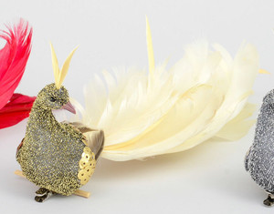 Bird w/Clip Gold