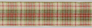 10Yx2.5" Tartan Green/Red