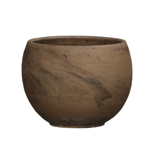 Basalt Terracotta Sphere Pot