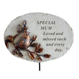 Mum Butterfly Stick 32x10cm