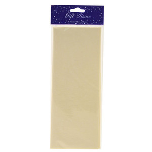 Tissue Paper Sheets Cream Pk5