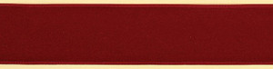 2.5" x 10Y Red Velvet Ribbon