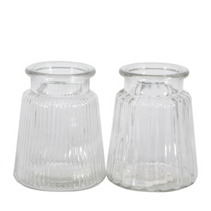 Oscar Vase assorted Clear - 12cm