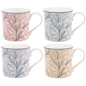 Willow Bough Mugs Set 4