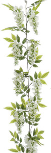 210cm Wisteria Garland Cream