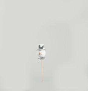 33cm Snowman Head w/Hat Pick