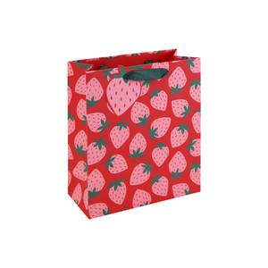 Neon Strawberry Medium Gift Bag 