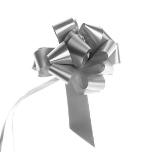 Pull Bow Silver Pack Of 30 31Mm