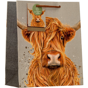 Highland Cow Medium Bag