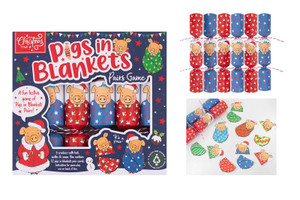 6 Pigs In Blankets Game 9" Crackers