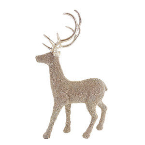 Sparkly Stag - Champagne - 50cm