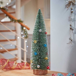 Bauble Frosted Fir - 40cm