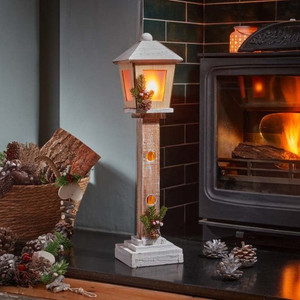 DecorWood - CoolFlame Lamp Post, FSC 1