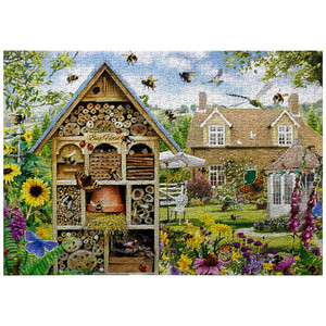 1000 Pcs Puzzle Bee Hotel