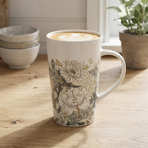 Chrysanthemum Latte Mug