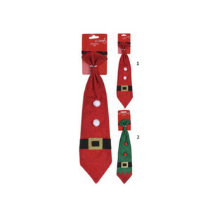 Xmas Tie 39Cm 2Ass Clr