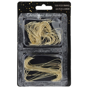 Christmas Tree Hooks 150Pcs