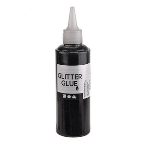 Glitter Glue Black 118Ml