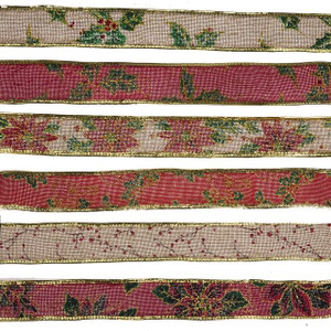 Ribbon Flwr Berry 6 Ast 457Cm