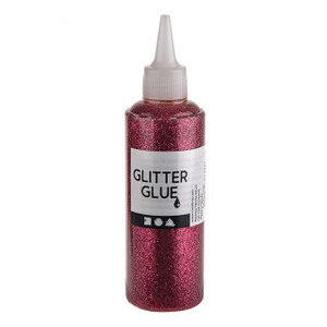 Glitter Glue Pink 118Ml