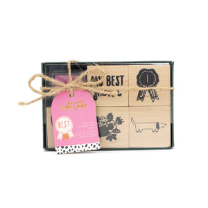 Wooden Stamps - Best In Show - 6pcs