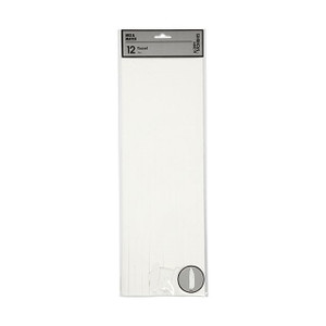 Paper Tassels White Pack of 12