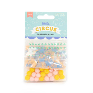 Violet Studio - Embellishments Multi-Pack - Little Circus - 124pcs