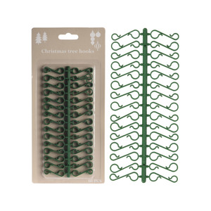 Tree Hooks Pp 60Pcs Green