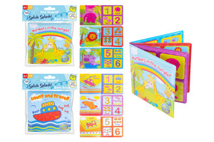 Bath Book 2/Ass 13.5X12.7Cm (Vat Free) 