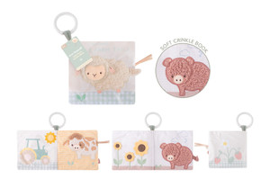 Farm Friends Soft Crinkle Baby Book 
