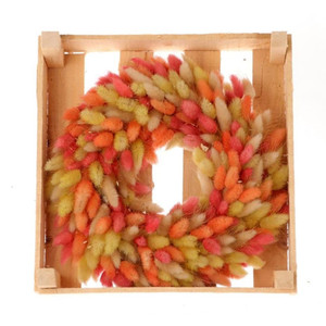 Fluffy Bunny's Tail Wreath 35cm