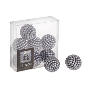 Deco Pearl Ball Adjustable Grey 28 mm