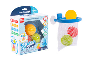 Bath Basket Ball With 3 Sensory Balls