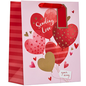 Sending Love Balloons Large Bag