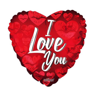 Balloon I Love You Kisses