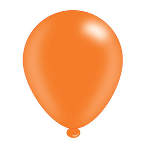 Orange Latex Balloons pk of 8 (1/48)