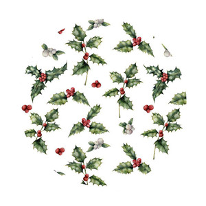 Vintage Cake board xmas